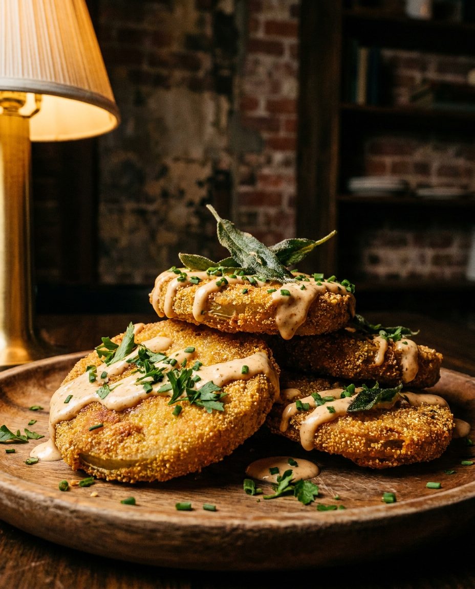 Fried green tomatoes